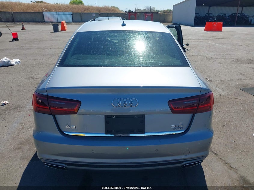 2016 Audi A6 3.0T Premium Plus VIN: WAUFGAFC3GN075881 Lot: 45598009
