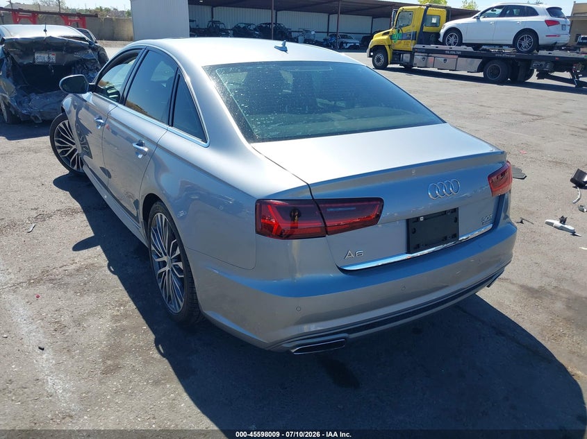 Vin: waufgafc3gn075881, lot: 46096387, audi a6 3.0t premium plus 20163