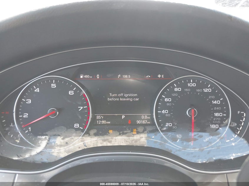 2016 Audi A6 3.0T Premium Plus VIN: WAUFGAFC3GN075881 Lot: 45598009