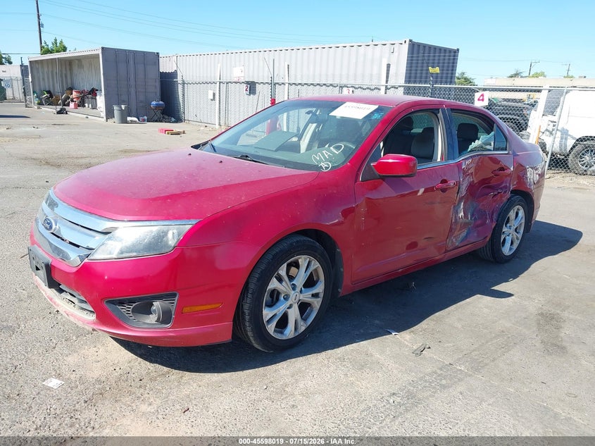 Vin: 3fahp0ha1cr398048, lot: 46096397, ford fusion se 20122