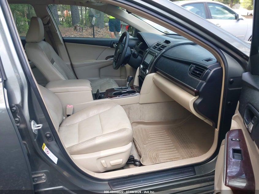 2012 TOYOTA CAMRY SEDAN 2.5L I-4 DOHC, VVT, 173HP