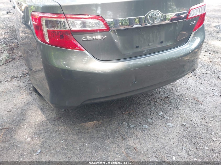 2012 TOYOTA CAMRY SEDAN 2.5L I-4 DOHC, VVT, 173HP
