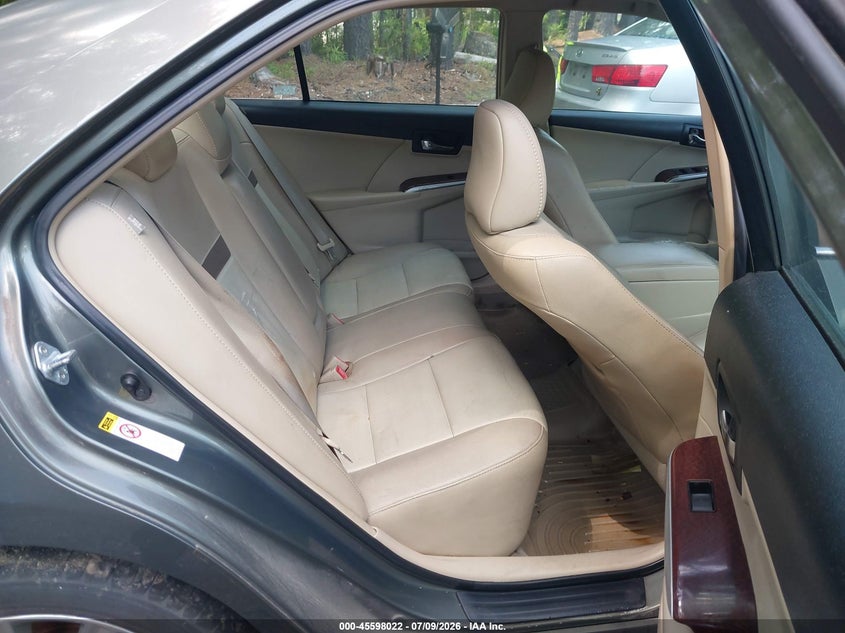 2012 TOYOTA CAMRY SEDAN 2.5L I-4 DOHC, VVT, 173HP