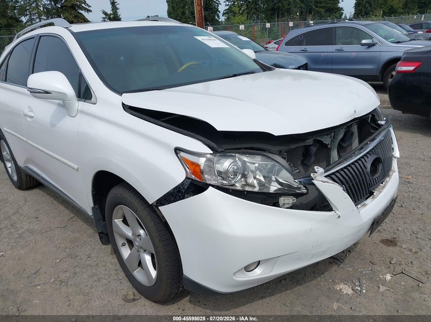 2010 Lexus Rx 350 VIN: 2T2BK1BA9AC023939 Lot: 45598028