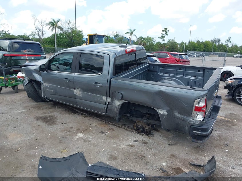 Vin: 1gcgscen4j1258595, lot: 46096418, chevrolet colorado lt 20183