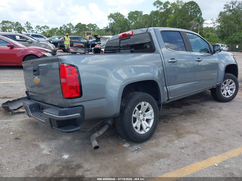 Vin: 1gcgscen4j1258595, lot: 46096418, chevrolet colorado lt 20184