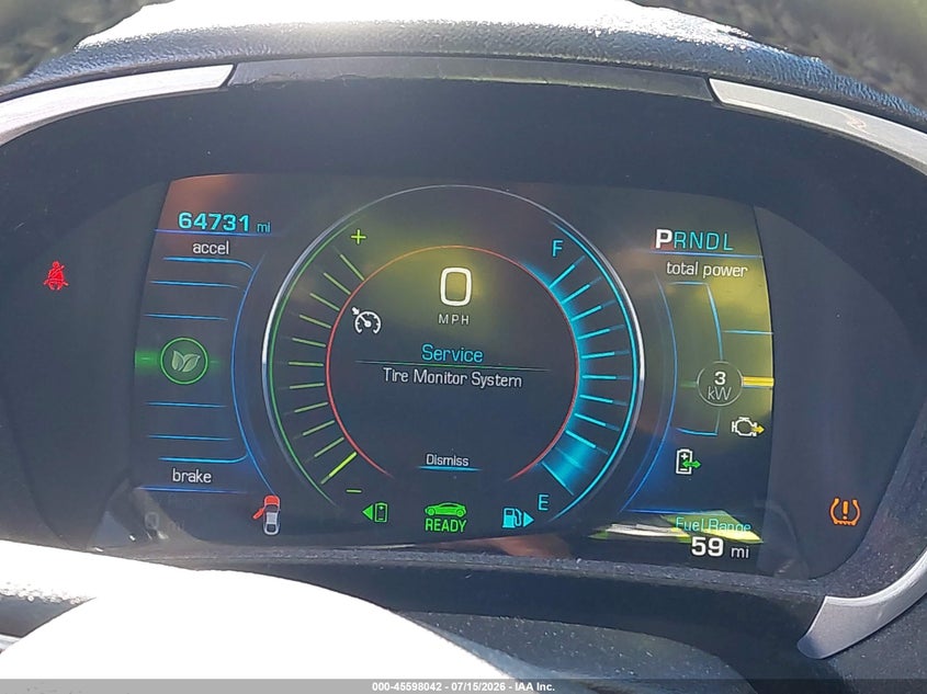 2017 Chevrolet Volt Lt VIN: 1G1RA6S59HU109800 Lot: 45598042