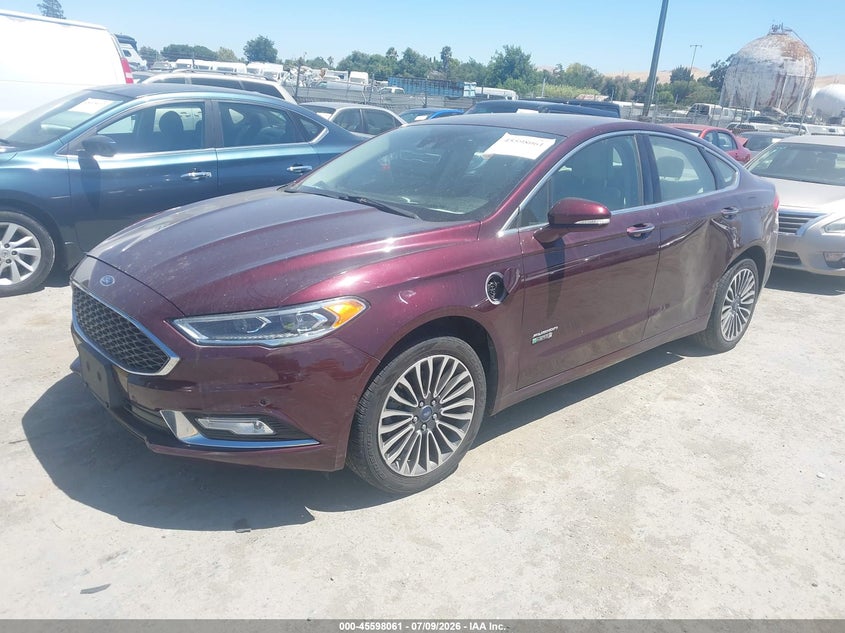 2017 Ford Fusion Energi Platinum 3FA6P0SUXHR373487 photo 1
