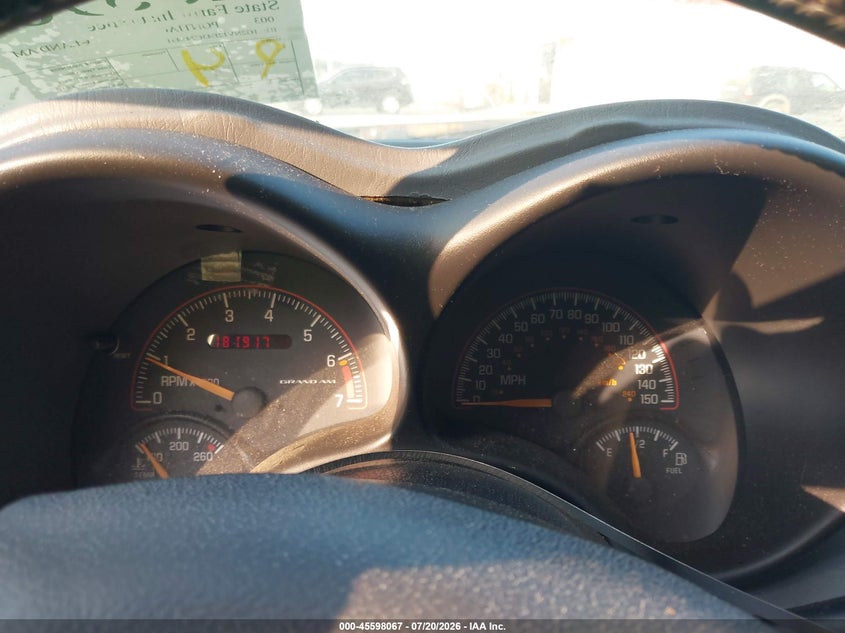2003 Pontiac Grand Am Gt1 VIN: 1G2NV12E43C245431 Lot: 45598067