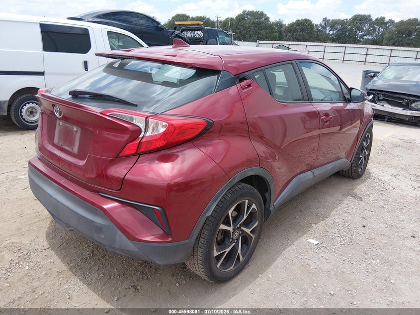 2018 Toyota C-Hr Xle VIN: NMTKHMBX2JR013249 Lot: 45598081