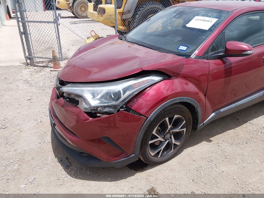 2018 Toyota C-Hr Xle VIN: NMTKHMBX2JR013249 Lot: 45598081
