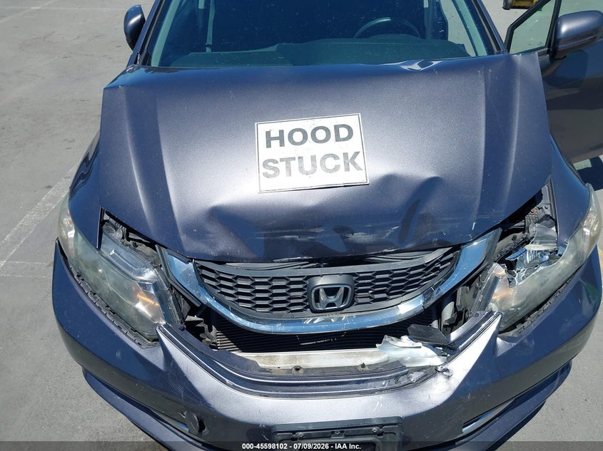 2014 HONDA CIVIC SEDAN 1.8L I-4 VVT, 143HP