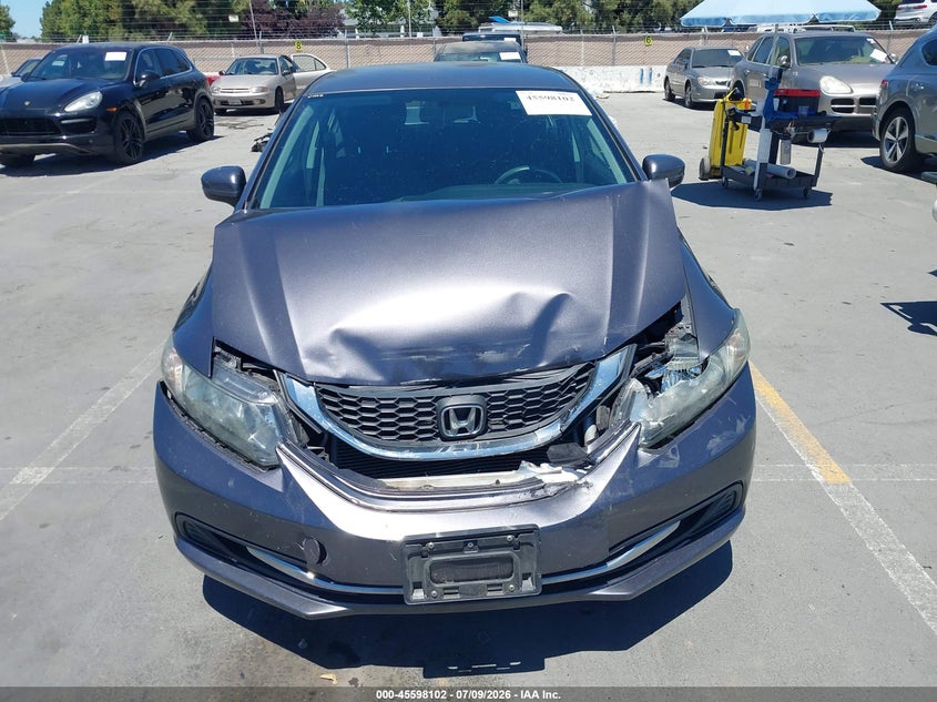 2014 HONDA CIVIC SEDAN 1.8L I-4 VVT, 143HP