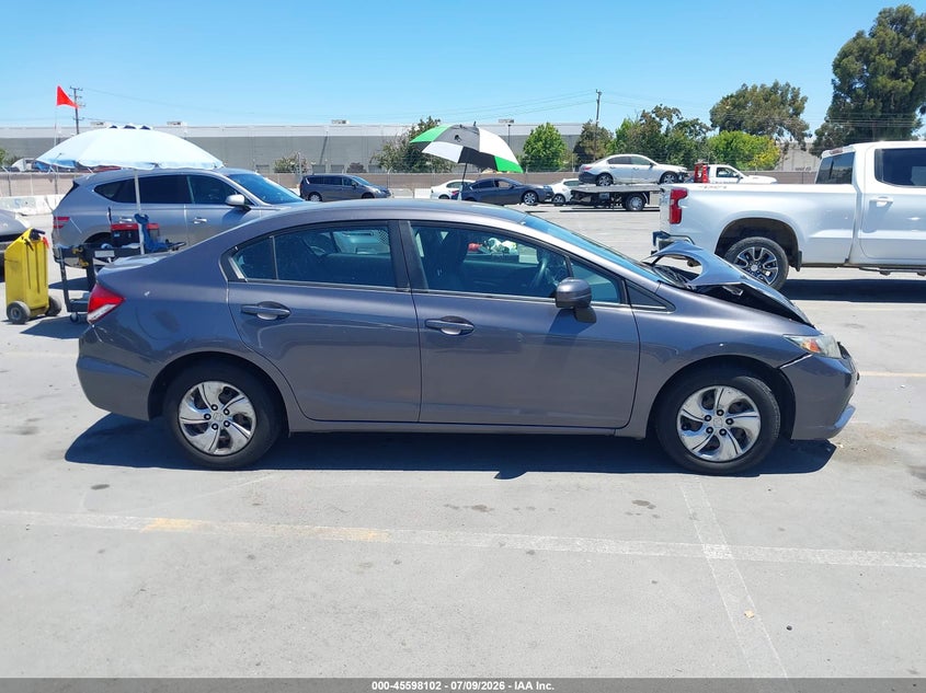 2014 HONDA CIVIC SEDAN 1.8L I-4 VVT, 143HP