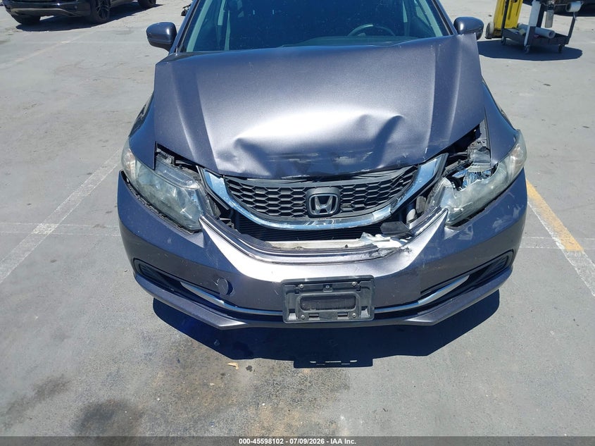 2014 HONDA CIVIC SEDAN 1.8L I-4 VVT, 143HP