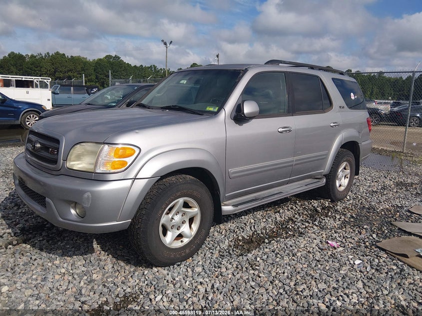 2002 Toyota Sequoia, Normal Wear & Tear, IAAI, VIN 5TDZT34A32S132950 — photo 2