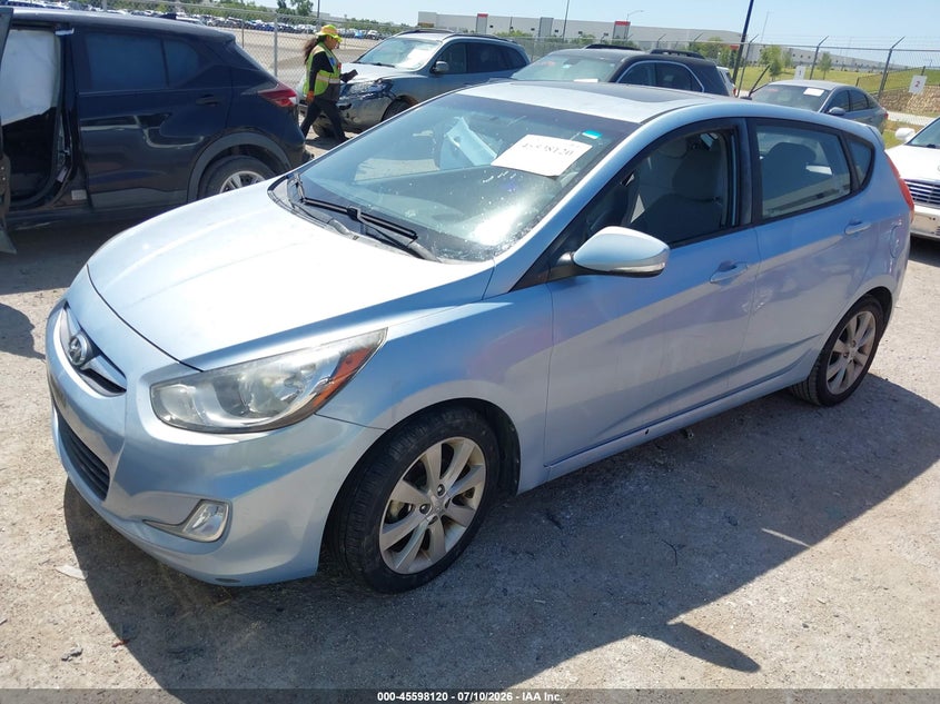2013 Hyundai Accent Se KMHCU5AE0DU078491 photo 1