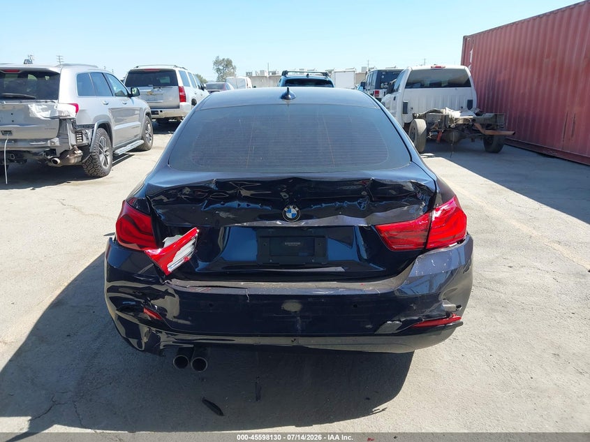 2018 BMW 430I Gran Coupe VIN: WBA4J1C59JBG79008 Lot: 45598130
