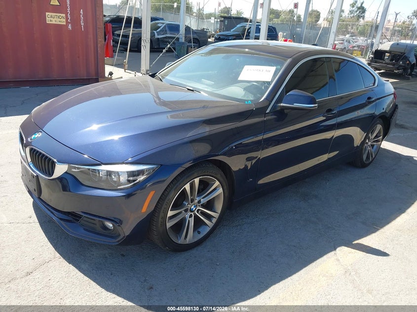 Vin: wba4j1c59jbg79008, lot: 46096508, bmw 430i gran coupe 20182