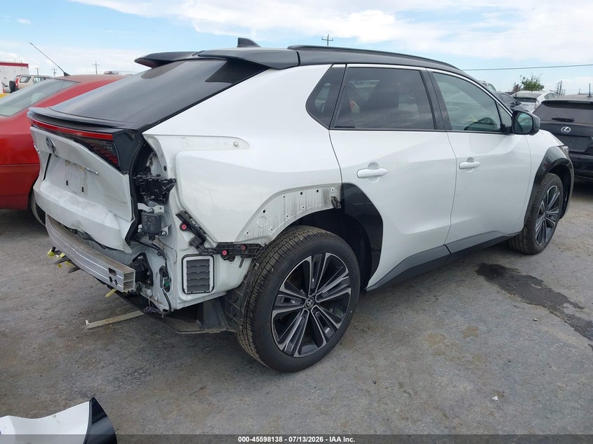 Vin: jtmaaaaa0pa005895, lot: 46096516, toyota bz4x limited 20234