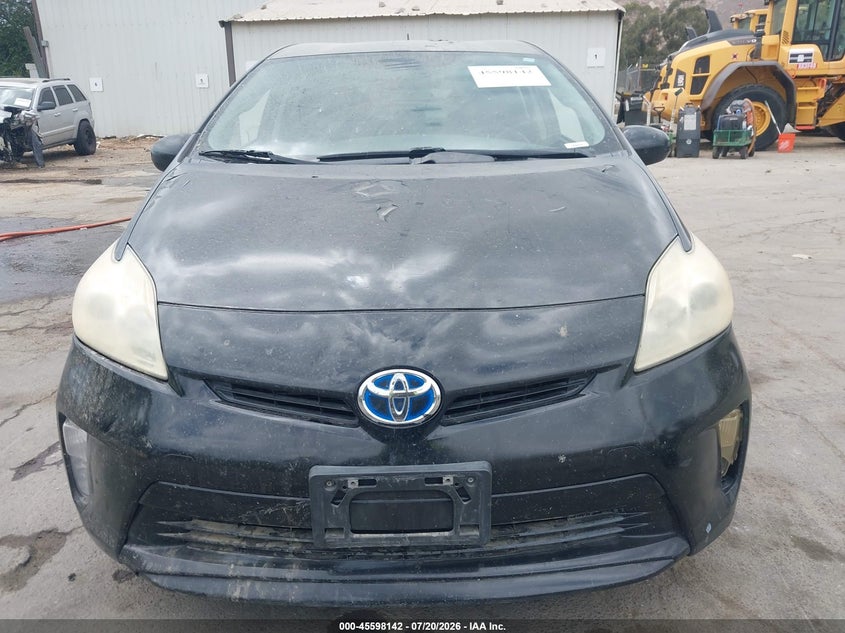 2012 Toyota Prius Two VIN: JTDKN3DU5C5469374 Lot: 45598142