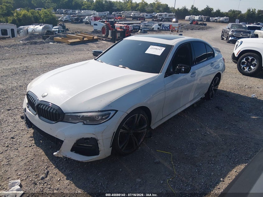 Vin: 3mw5r1j09l8b18748, lot: 46096521, bmw 330i 20202