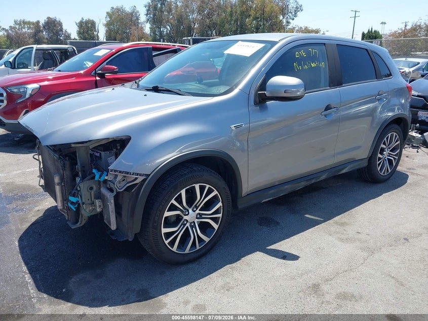 2018 Mitsubishi Outlander, Удар спереду, IAAI, VIN JA4AP3AW6JZ008129 — фото 2