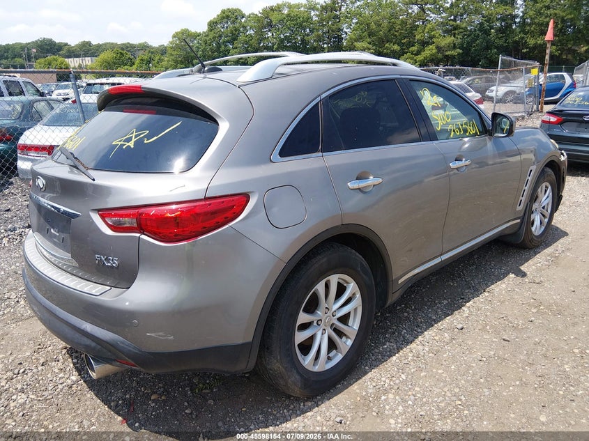 Vin: jn8as1mu3bm711869, lot: 46096532, infiniti fx35 20114