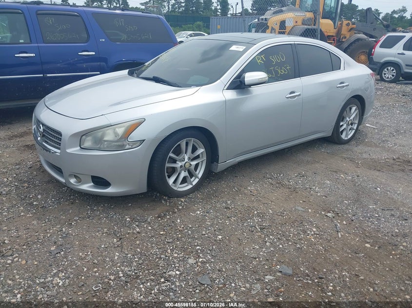 2009 NISSAN MAXIMA SEDAN 3.5L V-6 DOHC, VVT, 290HP