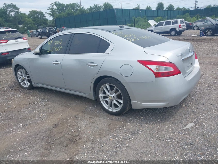 2009 NISSAN MAXIMA SEDAN 3.5L V-6 DOHC, VVT, 290HP