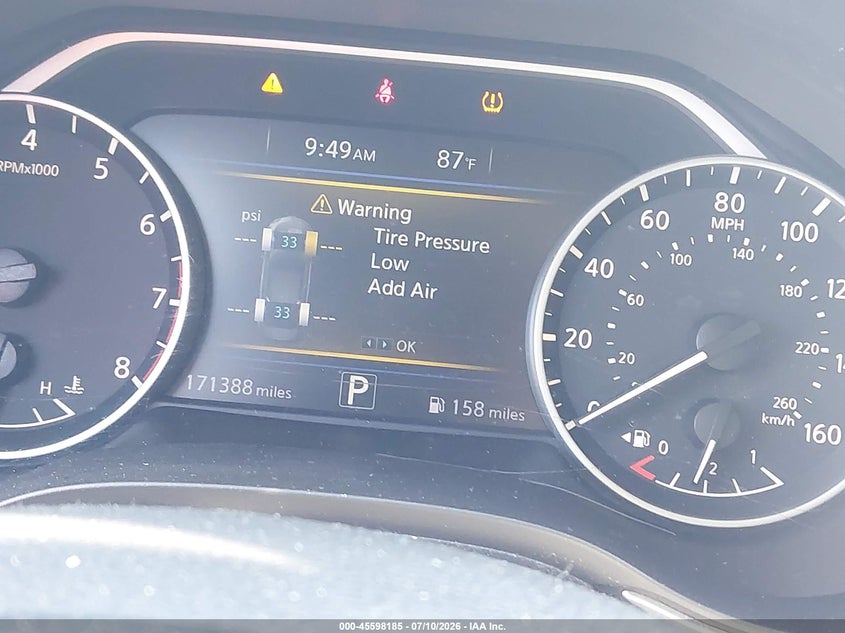 2017 NISSAN MAXIMA SEDAN 3.5L V-6 DOHC, VVT, 300HP