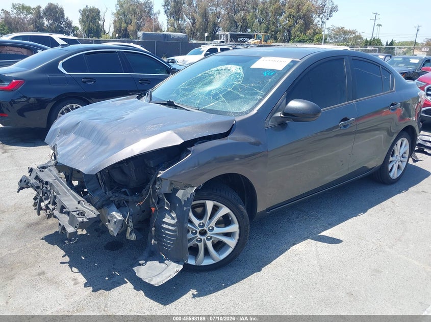 Vin: jm1bl1u62b1481659, lot: 46096567, mazda mazda3 s sport 20112