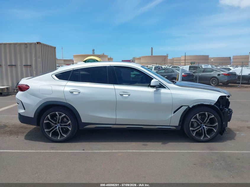 2022 BMW X6 xDrive40I VIN: 5UXCY6C05N9J51972 Lot: 45598201