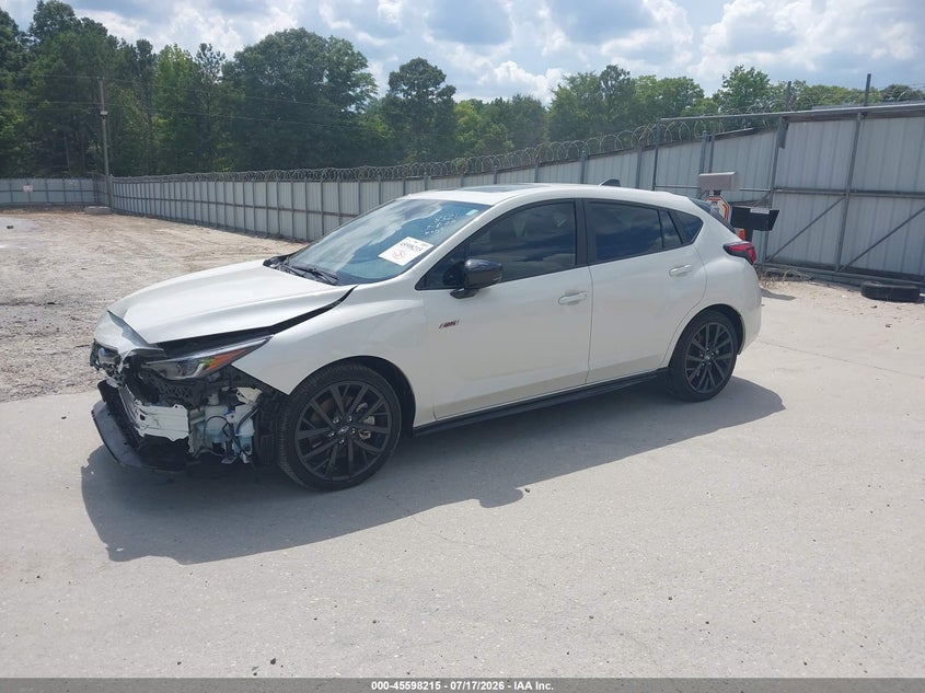 Vin: jf1guhjc7r8888521, lot: 46096593, subaru impreza rs 5-door 20242