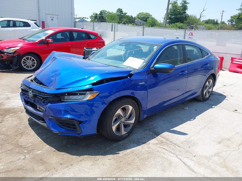 Vin: 19xze4f52le002024, lot: 46096606, honda insight ex 20202