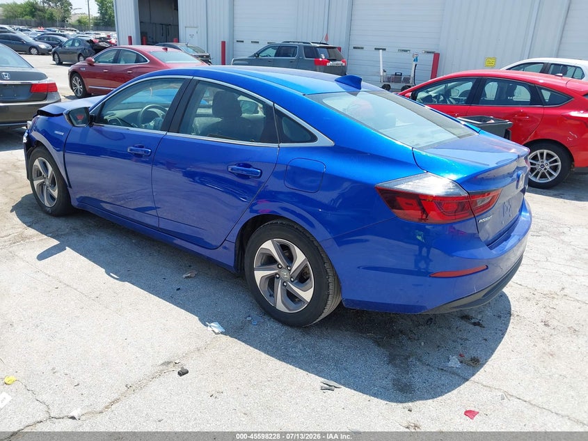 Vin: 19xze4f52le002024, lot: 46096606, honda insight ex 20203