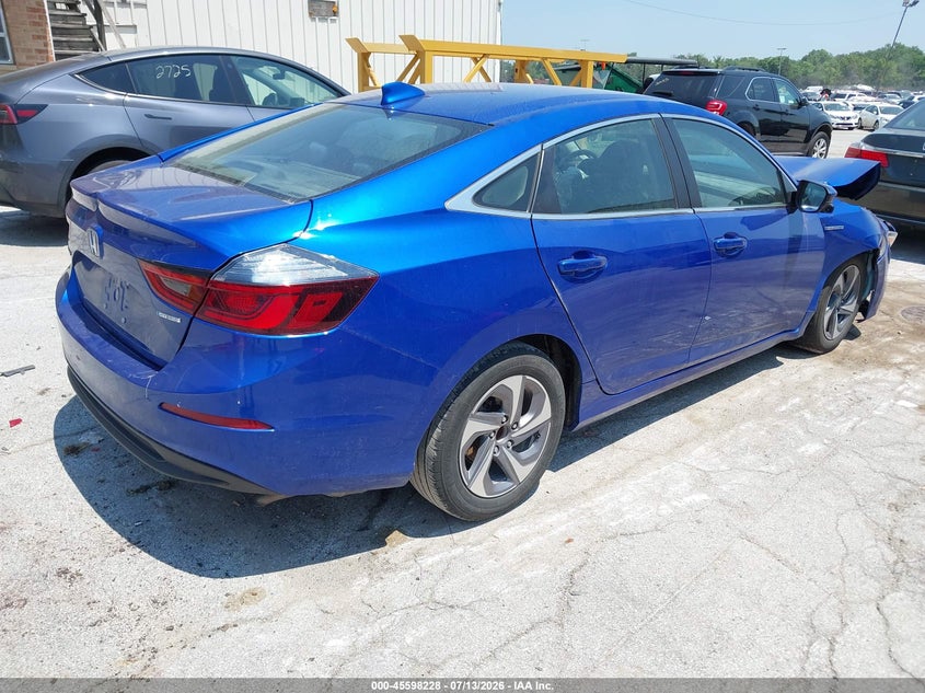 Vin: 19xze4f52le002024, lot: 46096606, honda insight ex 20204