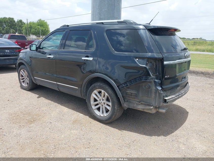 Vin: 1fm5k7d82fgc04481, lot: 46096627, ford explorer xlt 20153