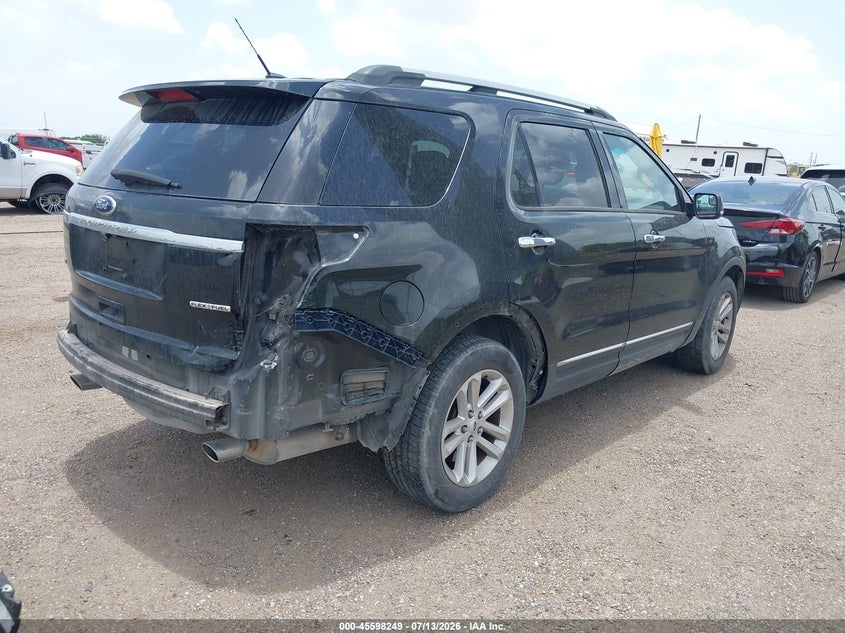 Vin: 1fm5k7d82fgc04481, lot: 46096627, ford explorer xlt 20154