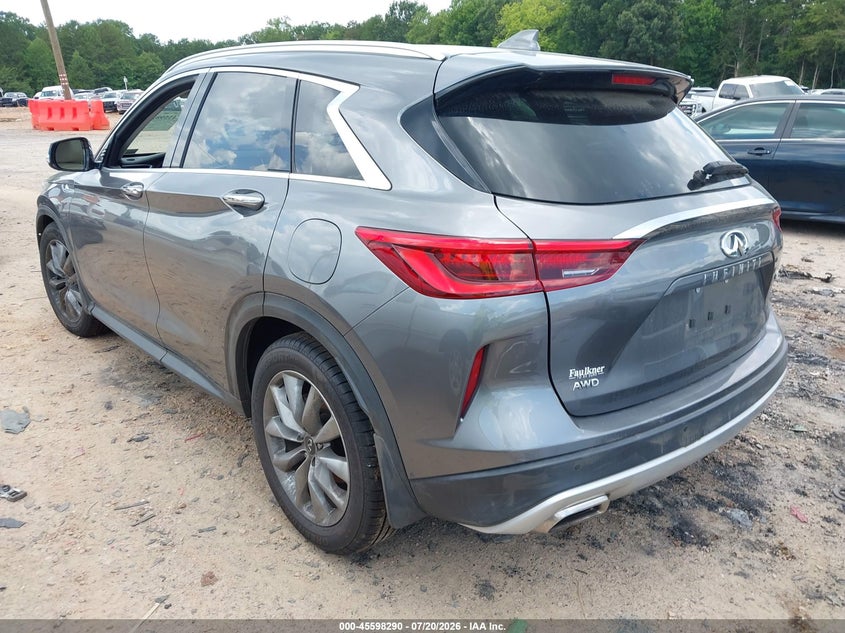 Vin: 3pcaj5cb4mf104042, lot: 46096668, infiniti qx50 essential awd 20213