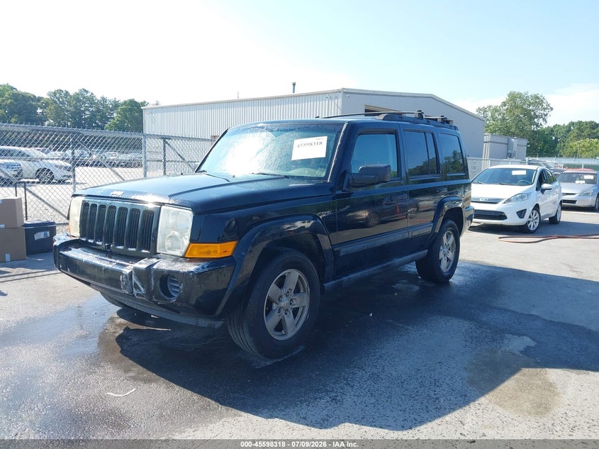 2006 Jeep Commander, Обычный износ, IAAI, VIN 1J8HH48K36C280425 — фото 2
