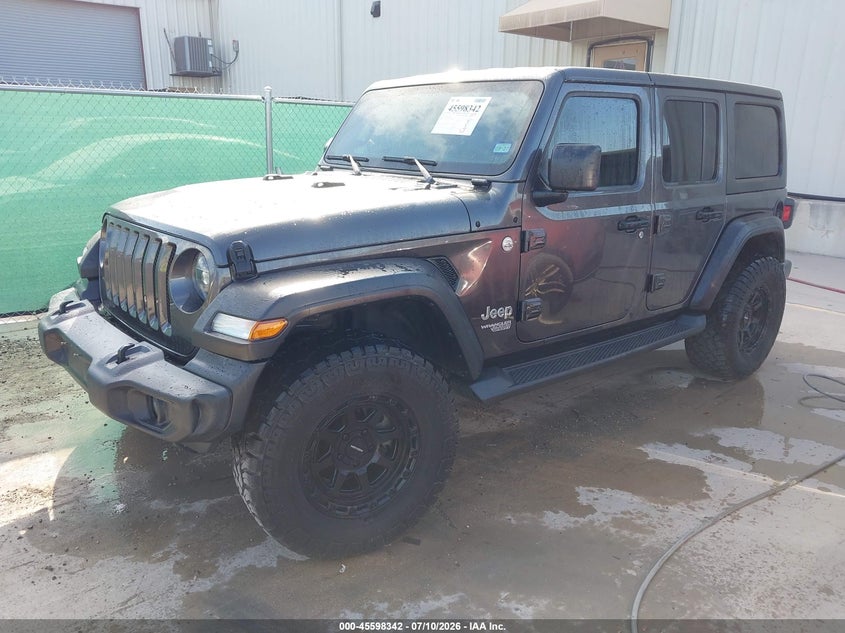 2020 JEEP WRANGLER UNLIMITED auction photo 2