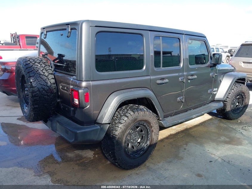 2020 JEEP WRANGLER UNLIMITED auction photo 4