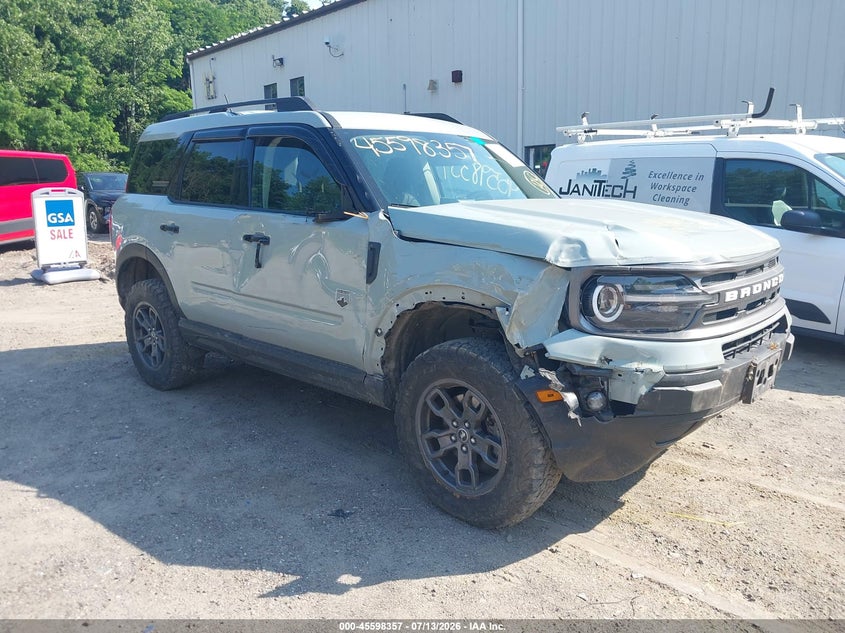 2023 FORD BRONCO SPORT SPORT UTILITY VEHICLE 1.5L I-3 DI, DOHC, VVT, TURBO, 181HP