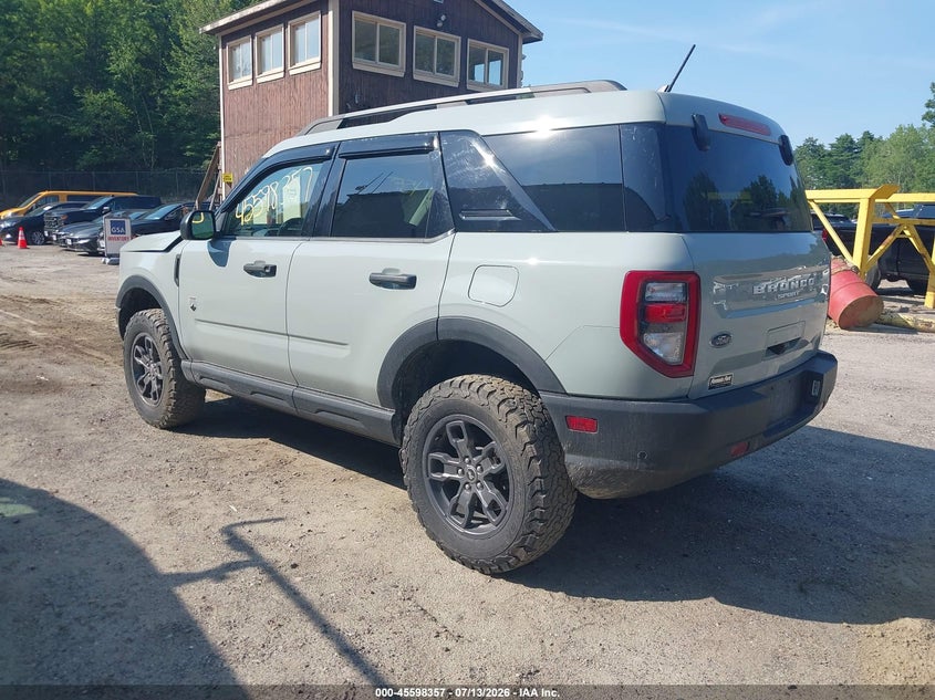 2023 FORD BRONCO SPORT SPORT UTILITY VEHICLE 1.5L I-3 DI, DOHC, VVT, TURBO, 181HP