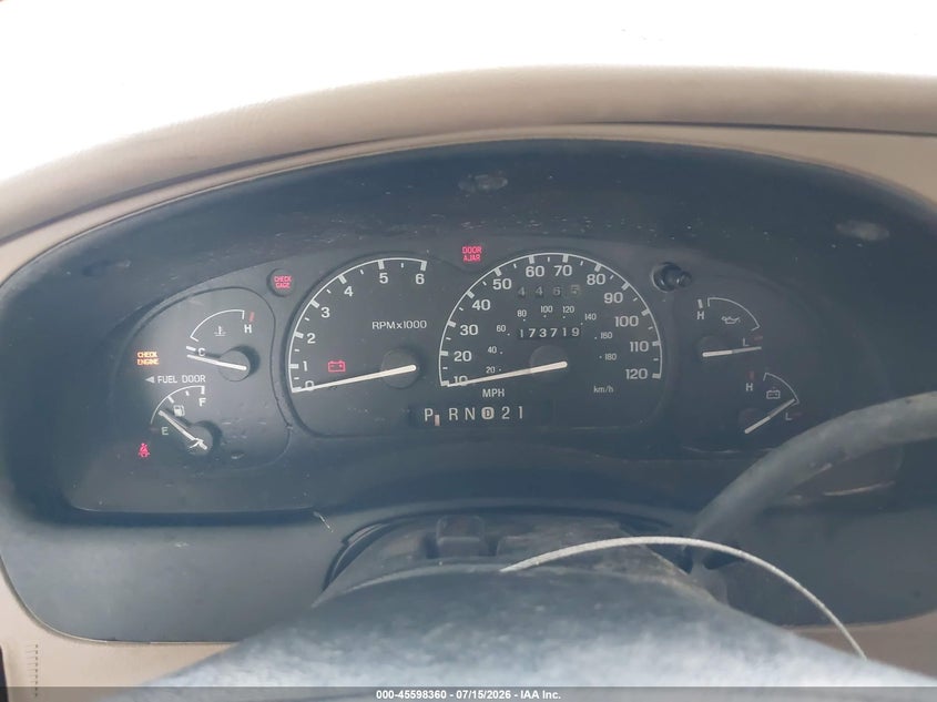 2000 Ford Explorer Xlt VIN: 1FMZU63X6YZC45296 Lot: 45598360