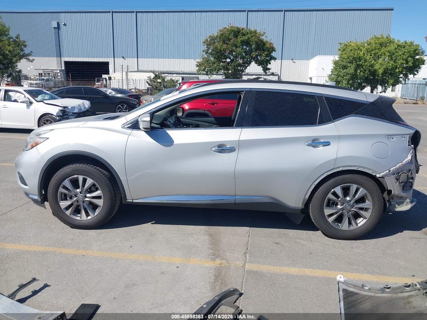 2018 Nissan Murano Sv VIN: 5N1AZ2MH7JN131769 Lot: 45598363