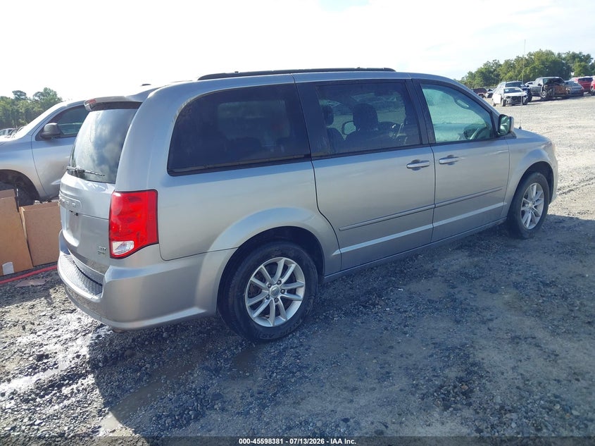 Vin: 2c4rdgcg1gr323180, lot: 46096803, dodge grand caravan sxt 20164