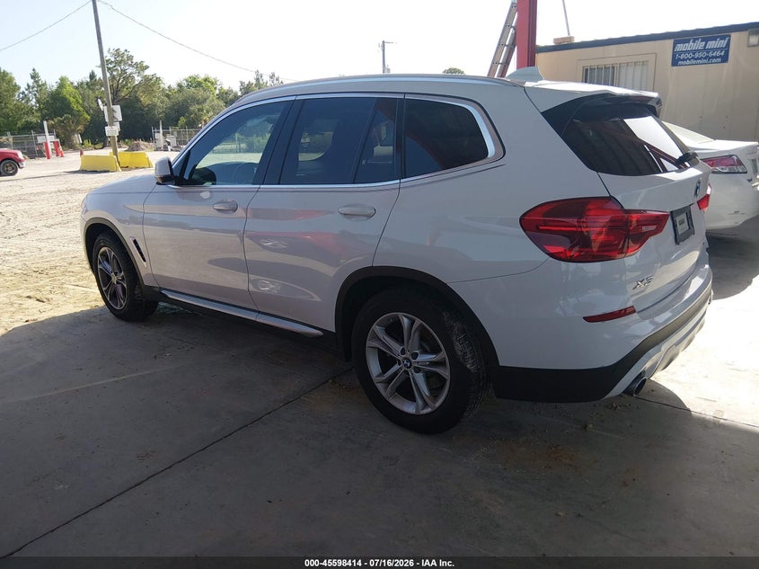 2019 BMW X3 Sdrive30I VIN: 5UXTR7C58KLF26883 Lot: 45598414