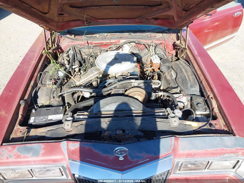 1978 Mercury Cougar VIN: 8H93F593855 Lot: 45598417